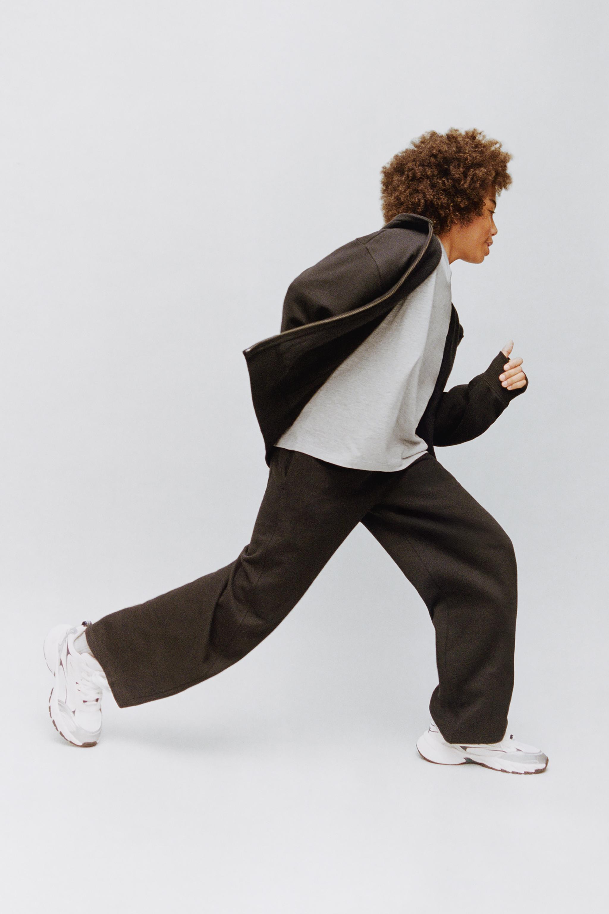 ENSEMBLE EN MOLLETON SWEAT ET PANTALON BALLON
